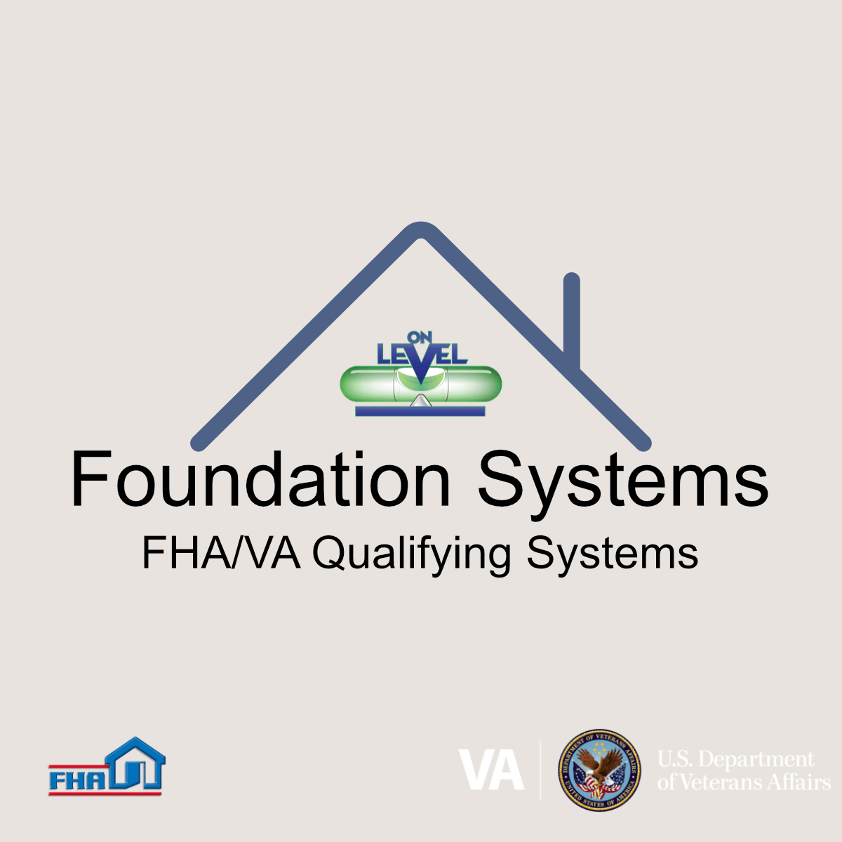 FHA and VA foundation systems